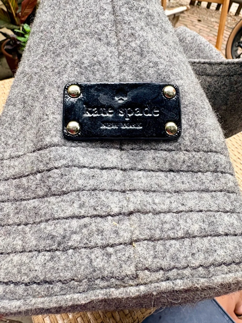 Kate Spade Wool Walker Park Tote